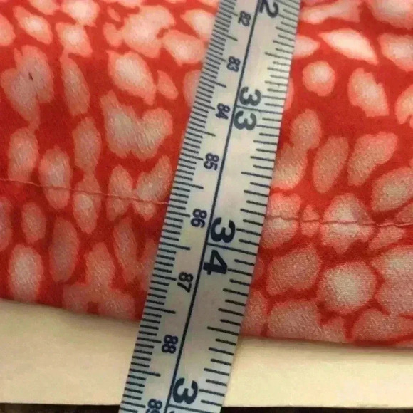 Coral Colored One Shoulder Belted dress - Picture 5 of 7